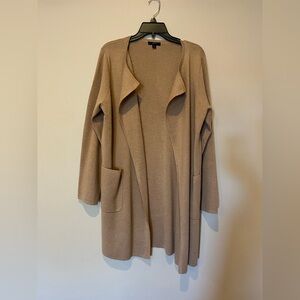 J. Crew Camel Open Front Cardigan